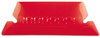 A Picture of product PFX-42RED Pendaflex® Transparent Colored Tabs For Hanging File Folders 1/5-Cut, Red, 2" Wide, 25/Pack