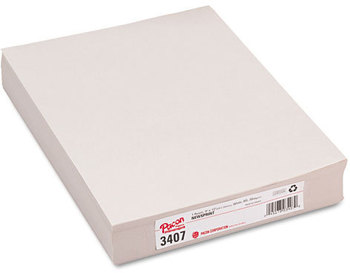 Pacon® White Newsprint,  30 lbs., 9 x 12, White, 500 Sheets/Pack