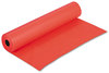 A Picture of product PAC-63100 Pacon® Rainbow® Duo-Finish® Colored Kraft Paper,  35 lbs., 36" x 1000 ft, Orange