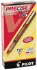 A Picture of product PIL-35336 Pilot® Precise® V5 Roller Ball Stick Pen,  Precision Point, Red Ink, .5mm, Dozen