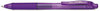 A Picture of product PEN-BL107V Pentel® EnerGel-X® Retractable Roller Gel Pen,  .7mm, Violet Barrel/Ink, Dozen