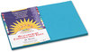 A Picture of product PAC-7707 SunWorks® Construction Paper,  58 lbs., 12 x 18, Turquoise, 50 Sheets/Pack