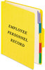 A Picture of product PFX-SER1YEL Pendaflex® Personnel Folders,  1/3 Cut Top Tab, Letter, Yellow