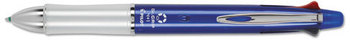 Pilot® Dr. Grip 4 + 1 Multi-Function Pen/Pencil,  4 Assorted Inks, Blue Barrel