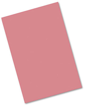 Pacon® Riverside® Construction Paper,  76 lbs., 12 x 18, Raspberry, 50 Sheets/Pack