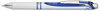 A Picture of product PEN-BLN75B Pentel® EnerGel® RTX Retractable Liquid Gel Pen,  .5mm, Silver/Red Barrel, Red Ink