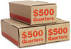 A Picture of product PMC-61025 PM Company® Corrugated Coin Storage and Shipping Boxes,  Orange