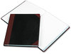 A Picture of product PFX-1602123F Boorum & Pease® Extra-Durable Bound Book,  Black Cover, 300 Pages, 10 1/8 x 12 1/4