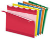 A Picture of product PFX-42592 Pendaflex® Ready-Tab™ Colored Reinforced Hanging Folders Letter Size, 1/5-Cut Tabs, Assorted Colors, 25/Box