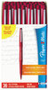 A Picture of product PAP-1921091 Paper Mate® Flair® Felt Tip Marker Pen,  Red Ink, Medium, 36/Box