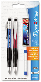 Paper Mate® ComfortMate Ultra™ Pencil Starter Set,  Ast Brl; 0.7 mm, Ref