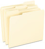 A Picture of product ESS-62702 Pendaflex® SmartShield™ Top Tab File Folders 1/3-Cut Tabs: Assorted, Letter Size, Manila, 100/Box