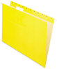 A Picture of product PFX-81606 Pendaflex® Essentials™ Colored Hanging Folders,  1/5 Tab, Letter, Yellow, 25/Box
