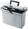 A Picture of product PFX-41737 Pendaflex® Portable File Boxes Letter Files, 14.88" x 6.5" 11.88", Granite