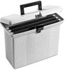 A Picture of product PFX-41737 Pendaflex® Portable File Boxes Letter Files, 14.88" x 6.5" 11.88", Granite