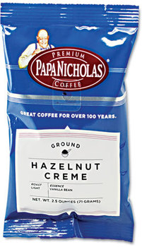 PapaNicholas® Premium Coffee,  Hazelnut Creme, 18/Carton