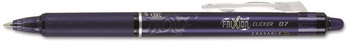 Pilot® FriXion Clicker Erasable Gel Ink Retractable Pen,  Navy Ink, .7mm