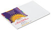 A Picture of product PAC-9207 SunWorks® Construction Paper,  58 lbs., 12 x 18, White, 50 Sheets/Pack