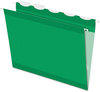 A Picture of product PFX-42626 Pendaflex® Ready-Tab™ Colored Reinforced Hanging Folders Letter Size, 1/5-Cut Tabs, Bright Green, 25/Box