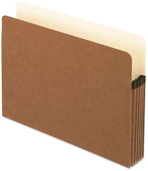 Pendaflex® Smart Shield™ File Pocket 5.25" Expansion, Letter Size, Red Fiber, 10/Box