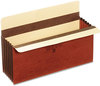 A Picture of product PFX-C1536GHD Pendaflex® Heavy-Duty File Pockets,  Straight Cut, Legal, Redrope, 10/Box