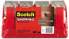 A Picture of product MMM-3750CS48 Scotch® 3750 Commercial Grade Packaging Tape with Dispenser, 3" Core, 1.88" x 54.6 yds, Clear, 48/Pack