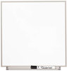 A Picture of product QRT-M2323 Quartet® Matrix® Magnetic Boards,  Painted Steel, 23 x 23, White, Aluminum Frame