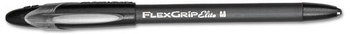 Paper Mate® FlexGrip Elite™ Stick Ballpoint Pen,  Black Ink, Medium, Dozen