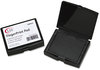 A Picture of product LEE-03027 LEE Inkless Fingerprint Pad,  2 1/4 x 1 3/4, Black