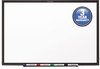 A Picture of product QRT-S538B Quartet® Classic Melamine Dry Erase Board,  96 x 48, White Surface, Black Frame