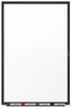 A Picture of product QRT-S538B Quartet® Classic Melamine Dry Erase Board,  96 x 48, White Surface, Black Frame