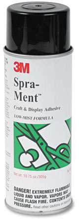 3M Spra-Ment Crafts Adhesive, 10.25 oz, Aerosol MMM6060