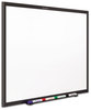 A Picture of product QRT-S538B Quartet® Classic Melamine Dry Erase Board,  96 x 48, White Surface, Black Frame