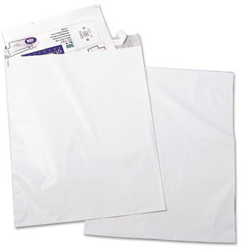 Quality Park™ Redi-Strip™ Poly Mailer,  Side Seam, 14 x 19, White, 100/Pack