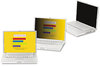 A Picture of product MMM-PF156W9B 3M Frameless Notebook/Monitor Privacy Filters,  16:9