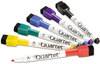 A Picture of product QRT-51659312 Quartet® Low-Odor ReWritables™ Dry Erase Mini-Marker Set,  Fine Point, Classic, 6/Set