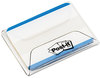 A Picture of product MMM-686F50BL Post-It® Tabs Lined 1/5-Cut, Blue, 2" Wide, 50/Pack