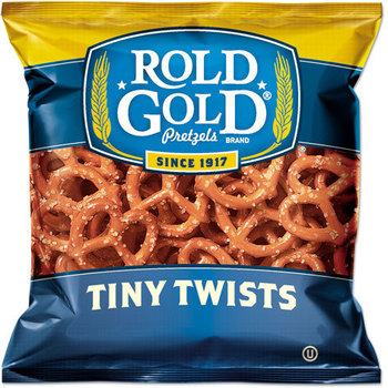 Rold Gold® Tiny Twists Pretzels,  1 oz Bag, 88/Carton