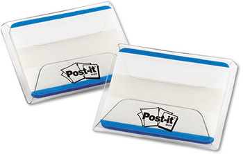 Post-It® Tabs Lined 1/5-Cut, Blue, 2" Wide, 50/Pack