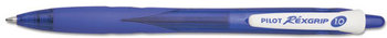 Pilot® RexGrip BeGreen® Retractable Ball Point Pen,  Blue Ink, 1mm, Dozen