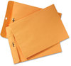 A Picture of product QUA-43090 Quality Park™ Park Ridge™ Kraft Clasp Envelope,  9 x 12, Brown Kraft, 100/Box