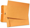 A Picture of product QUA-43090 Quality Park™ Park Ridge™ Kraft Clasp Envelope,  9 x 12, Brown Kraft, 100/Box