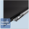 A Picture of product QRT-G3624B Quartet® Infinity™ Magnetic Glass Marker Board,  36 x 24, Black