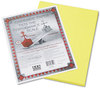 A Picture of product PAC-103592 Pacon® Riverside® Construction Paper,  76 lbs., 9 x 12, Yellow, 50 Sheets/Pack