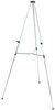 A Picture of product QRT-50E Quartet® Lightweight Telescoping Aluminum Tripod Easel,  38" to 66" High, Aluminum, Silver