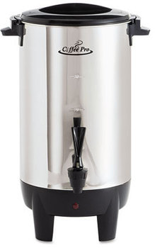 Coffee Pro 30-Cup Percolating Urn,  Stainless Steel