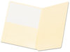 A Picture of product PFX-16650 Pendaflex® Manila End Tab Pocket Folder Straight Tabs, Letter Size, 50/Box