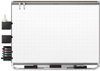 A Picture of product QRT-TEM544G Quartet® Prestige 2 Connects™ Magnetic Total Erase® Whiteboard,  48 x 36, Graphite Frame