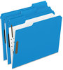 A Picture of product PFX-21301 Pendaflex® Colored Classification Folders with Embossed Fasteners 2 Letter Size, Blue Exterior, 50/Box