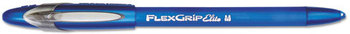 Paper Mate® FlexGrip Elite™ Stick Ballpoint Pen,  Blue Ink, Medium, Dozen